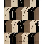 Schumacher 81800 Gustavian Dance Velvet Chocolate fabric swatch