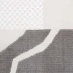 Schumacher 81801 Gustavian Dance Velvet Grey fabric swatch