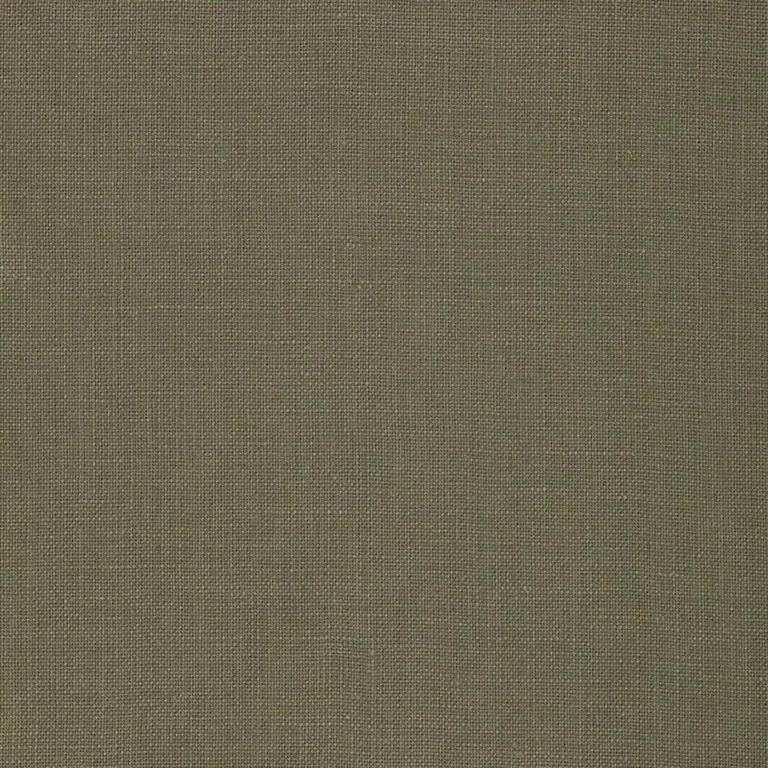 Schumacher 64490 Gweneth Linen Hickory fabric swatch