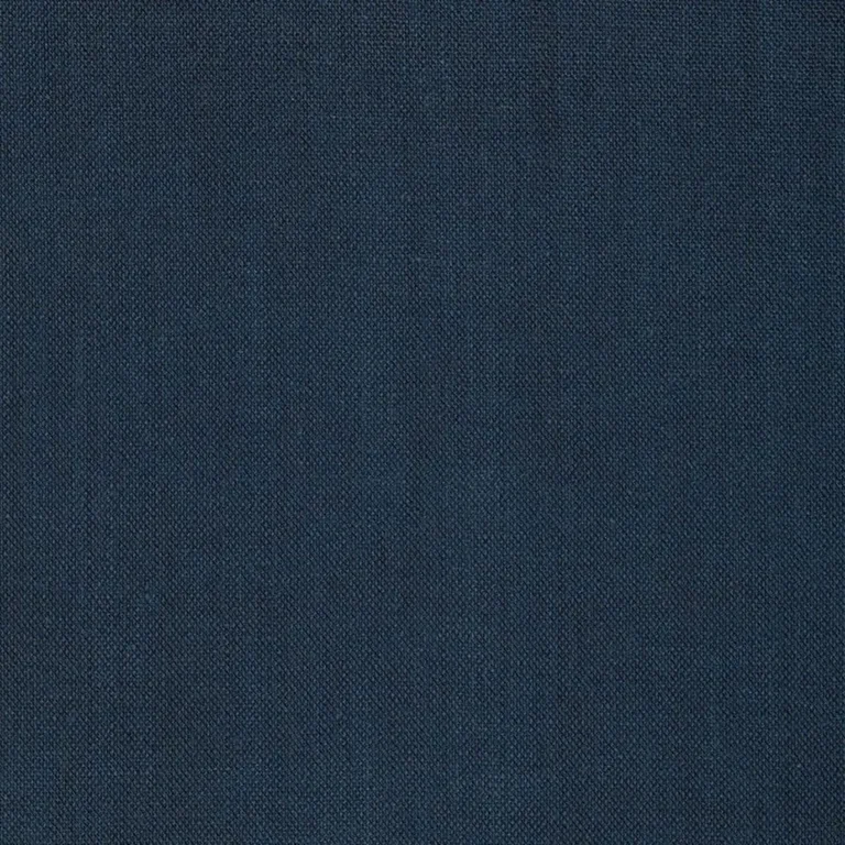 Schumacher 50975 Gweneth Linen Navy fabric swatch