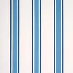 Schumacher 183741 Hadwen Stripe Blues fabric swatch