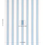 Schumacher 183741 Hadwen Stripe Blues fabric swatch