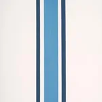 Schumacher 183741 Hadwen Stripe Blues fabric swatch
