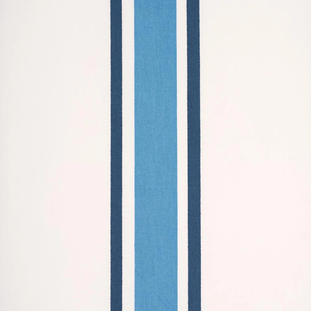 Schumacher 183741 Hadwen Stripe Blues fabric swatch