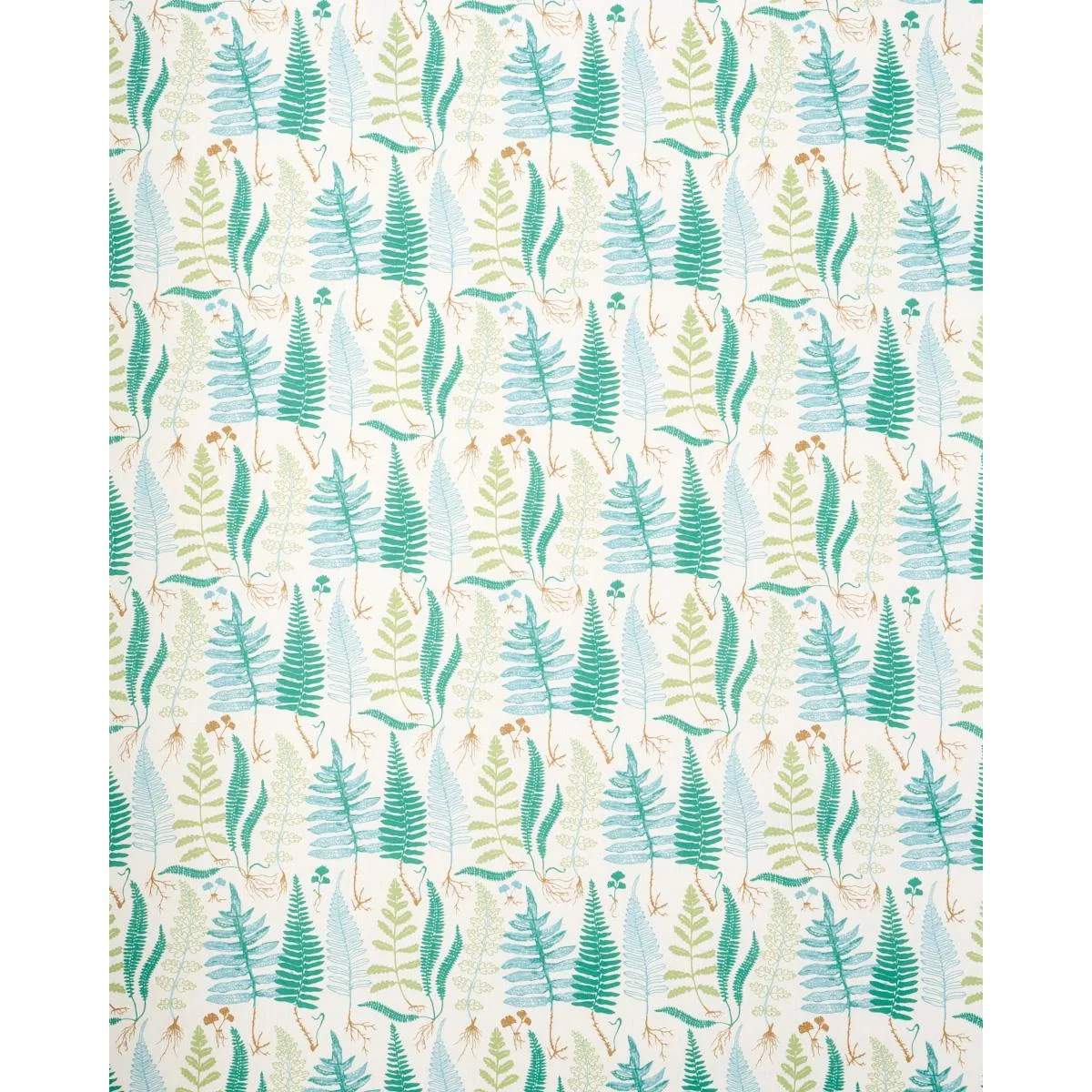 Schumacher 180211 Halcott Indoor/Outdoor Aqua fabric swatch