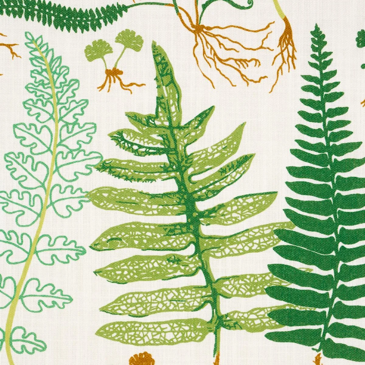 Schumacher 180210 Halcott Indoor/Outdoor Green fabric swatch