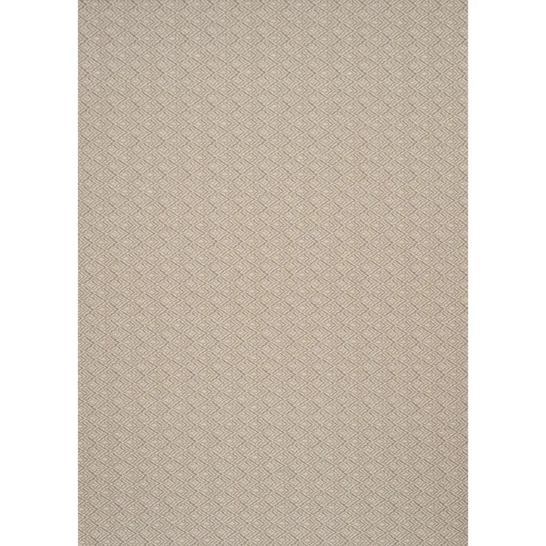 Schumacher 76143 Halcyon Almond Dust fabric swatch