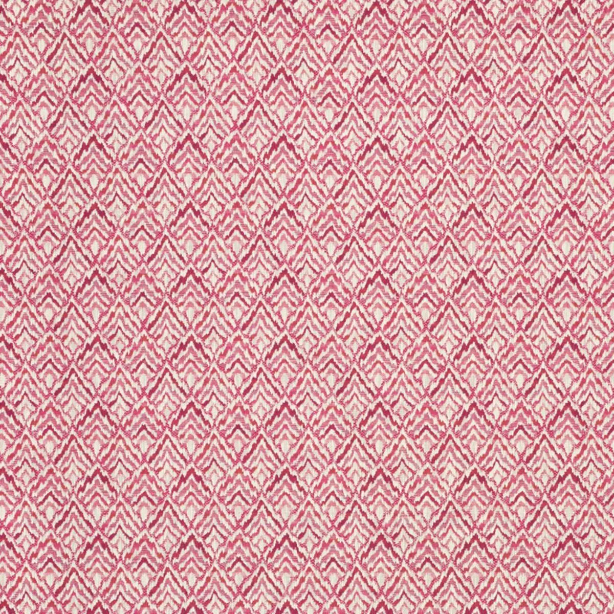 Schumacher 76141 Halcyon Fuchsia fabric swatch