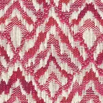 Schumacher 76141 Halcyon Fuchsia fabric swatch