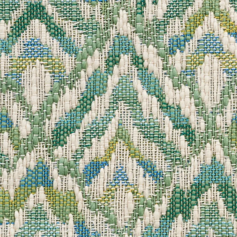 Schumacher 76142 Halcyon Meadow fabric swatch