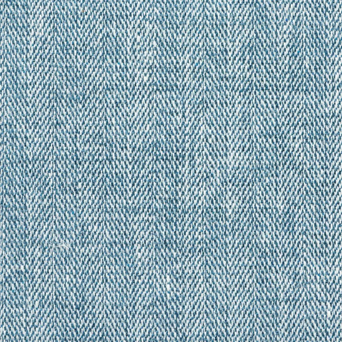 Schumacher 76443 Hallingdal Denim fabric swatch