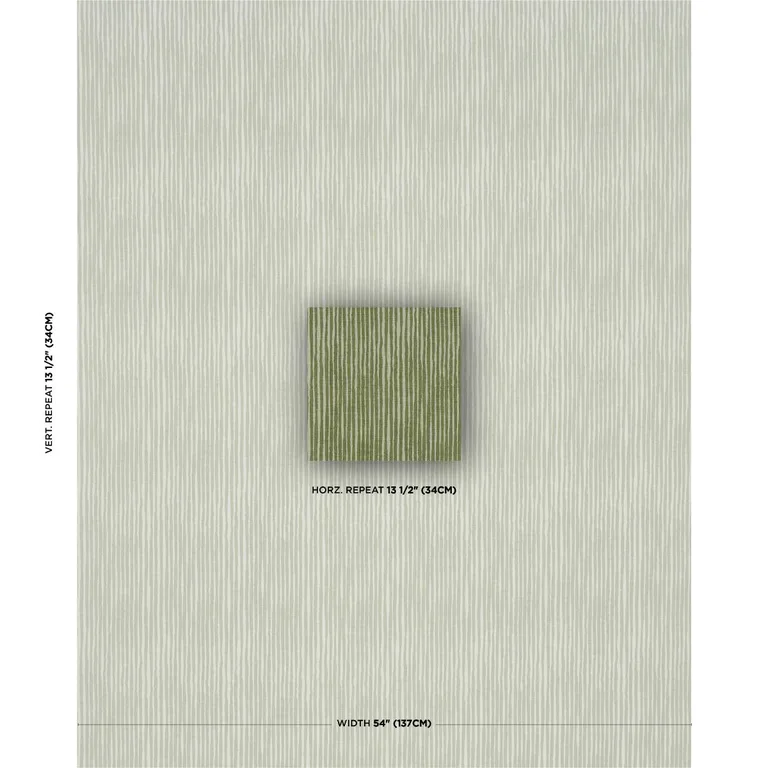Schumacher 182622 Hallucination Celadon fabric swatch