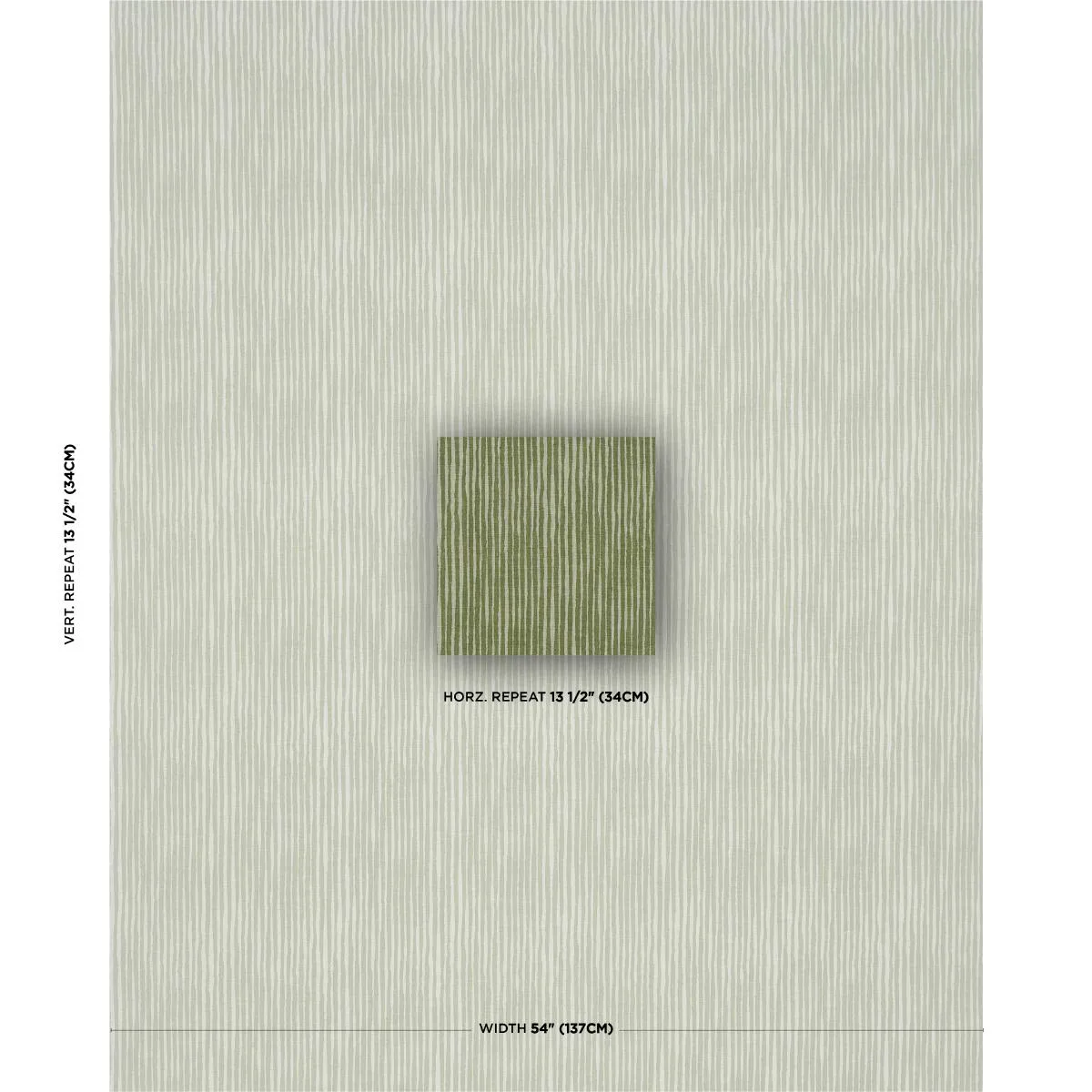 Schumacher 182622 Hallucination Celadon fabric swatch