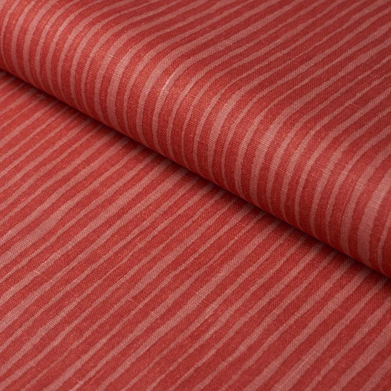Schumacher 182620 Hallucination Coral fabric swatch