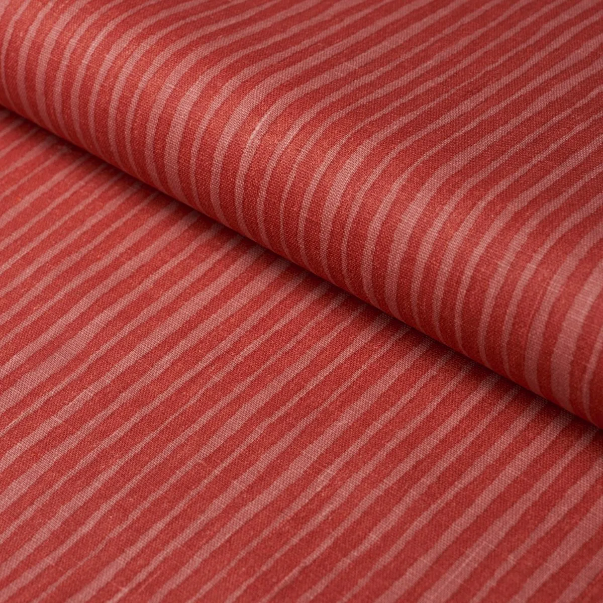 Schumacher 182620 Hallucination Coral fabric swatch