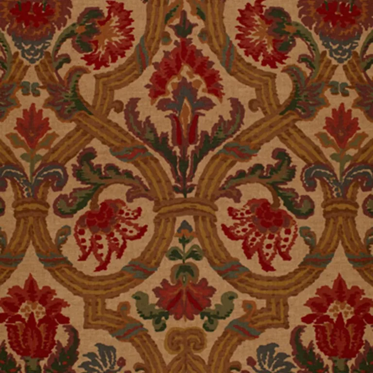 Schumacher 2638925 Halstead Sand fabric swatch