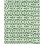 Schumacher 181300 Hamilton Ikat Blue And Leaf fabric swatch