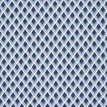 Schumacher 3434005 Hammerick Diamond Blue fabric swatch