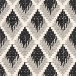 Schumacher 3434004 Hammerick Diamond Grey fabric swatch