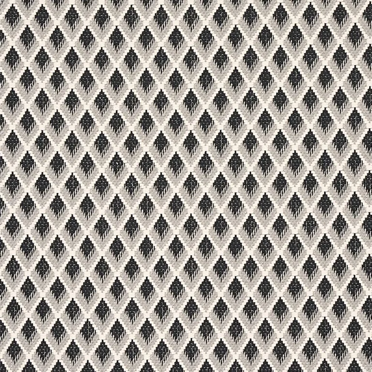 Schumacher 3434004 Hammerick Diamond Grey fabric swatch