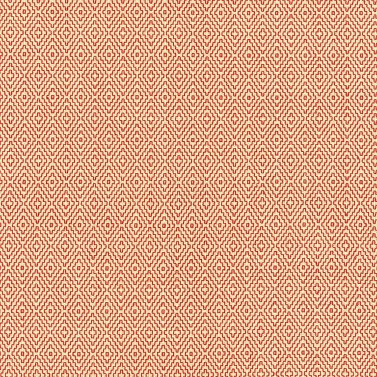 Schumacher 62535 Hampton Court Diamond Brick fabric swatch