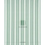 Schumacher 82302 Hampton Stripe Indoor/Outdoor Emerald fabric swatch