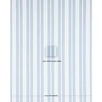 Schumacher 82301 Hampton Stripe Indoor/Outdoor Pool fabric swatch