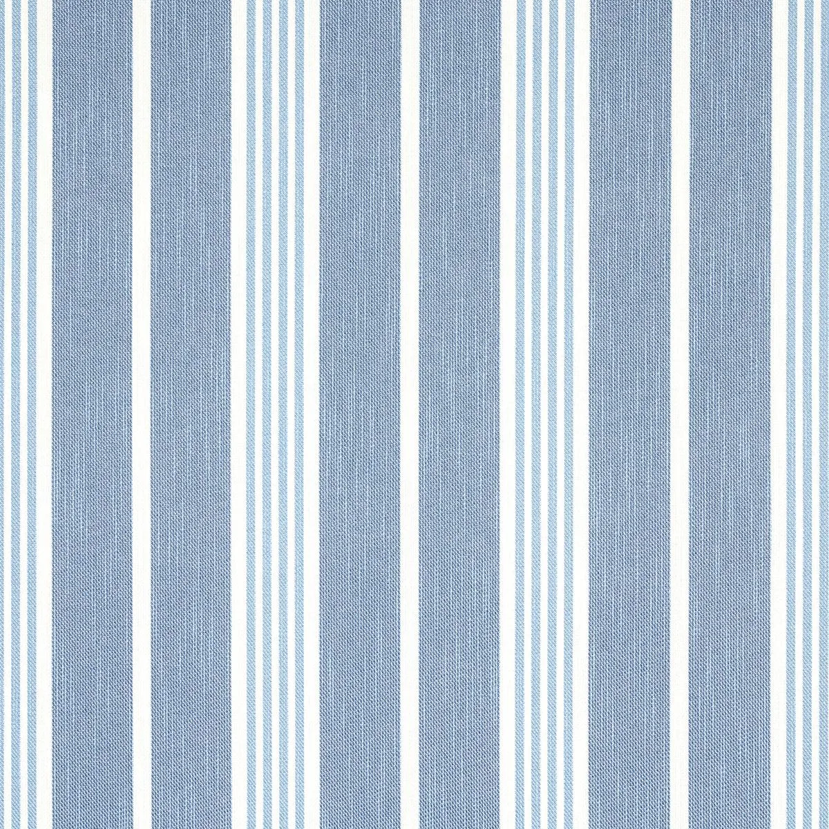 Schumacher 82301 Hampton Stripe Indoor/Outdoor Pool fabric swatch