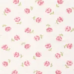 Schumacher 177460 Hanako Ikat Rose fabric swatch