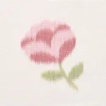 Schumacher 177460 Hanako Ikat Rose fabric swatch