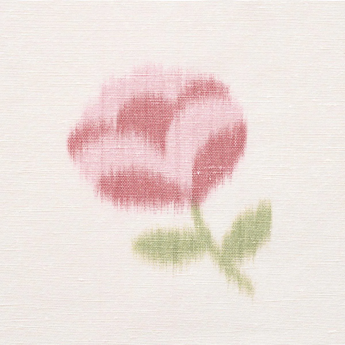Schumacher 177460 Hanako Ikat Rose fabric swatch