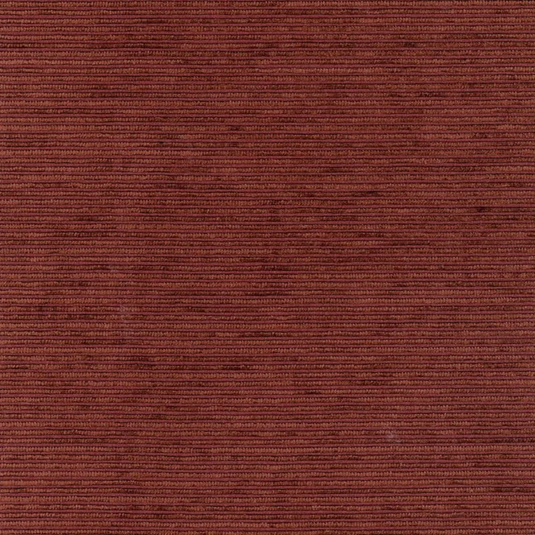 Schumacher 62355 Hanover Chenille Ottoman Chocolate fabric swatch