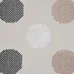 Schumacher 78940 Hansen Embroidery Neutral fabric swatch