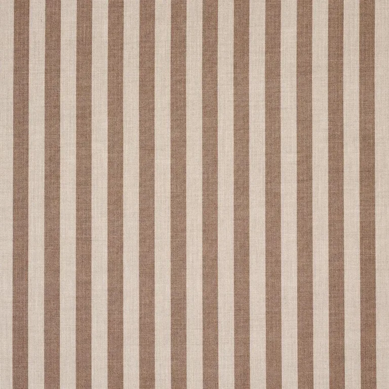 Schumacher 85801 Hanson Indoor/Outdoor Stripe Flax fabric swatch