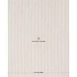 Schumacher 85811 Hanson Indoor/Outdoor Stripe Narrow Brown fabric swatch