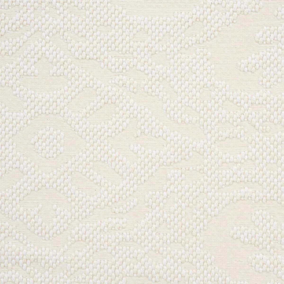 Schumacher 75511 Hardwick Ivory fabric swatch
