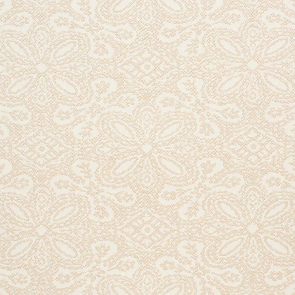 Schumacher 75510 Hardwick Natural fabric swatch