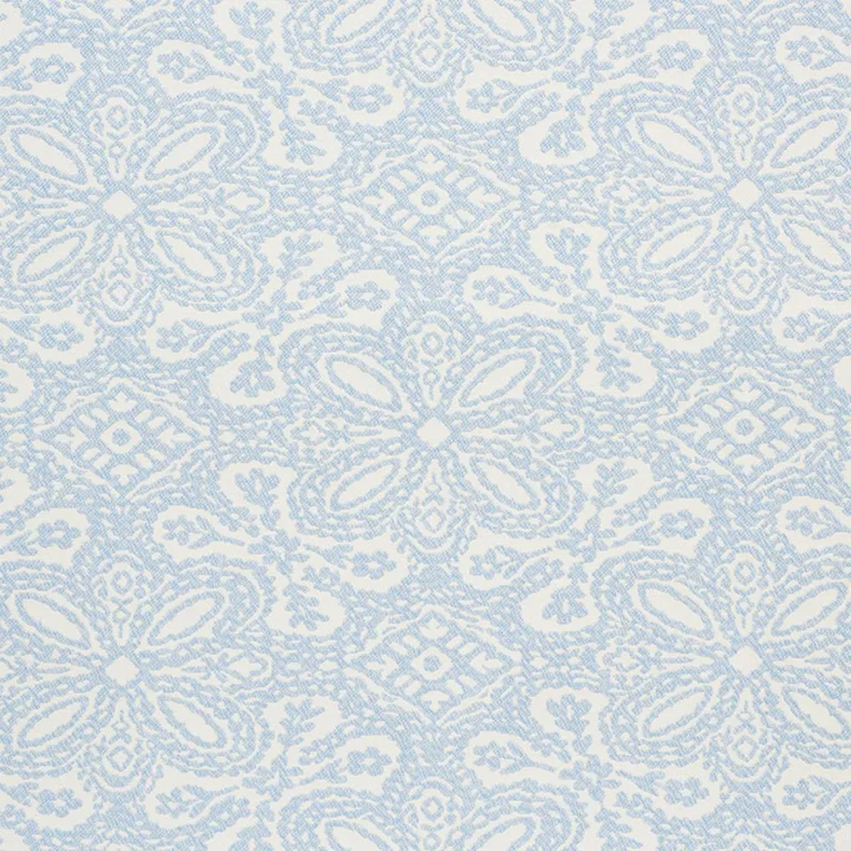 Schumacher 75512 Hardwick Sky fabric swatch