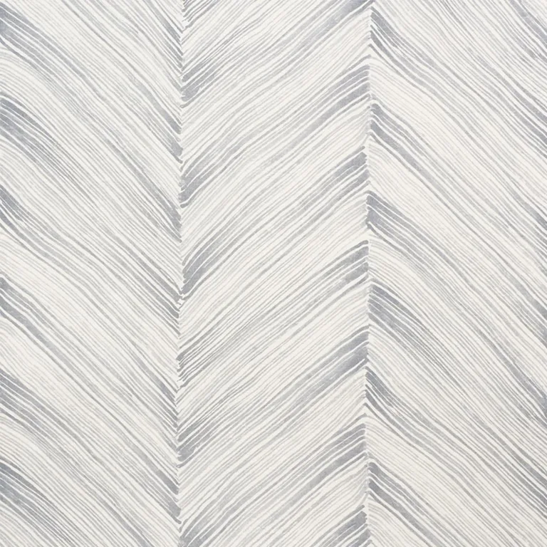 Schumacher 177940 Harmony Silver fabric swatch