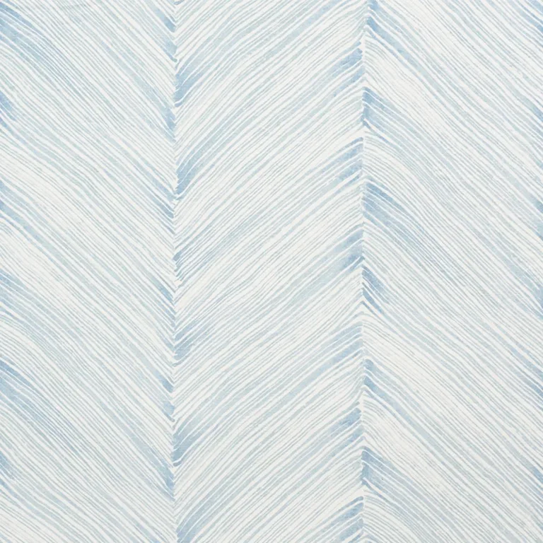 Schumacher 177941 Harmony Sky fabric swatch
