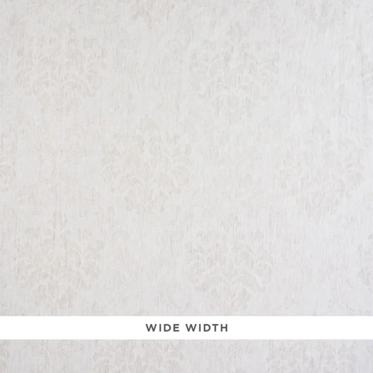 Schumacher 70080 Harper Damask Sheer Dove fabric swatch