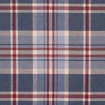 Schumacher 86612 Harris Merino Plaid Americana fabric swatch