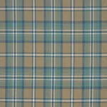 Schumacher 86610 Harris Merino Plaid Leaf fabric swatch