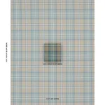 Schumacher 86610 Harris Merino Plaid Leaf fabric swatch