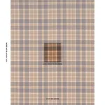 Schumacher 86611 Harris Merino Plaid Spice fabric swatch