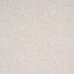 Schumacher 183162 Hatchmark Hand Print Natural fabric swatch