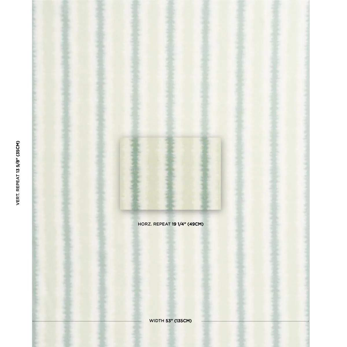 Schumacher 181611 Hayes Meadow fabric swatch