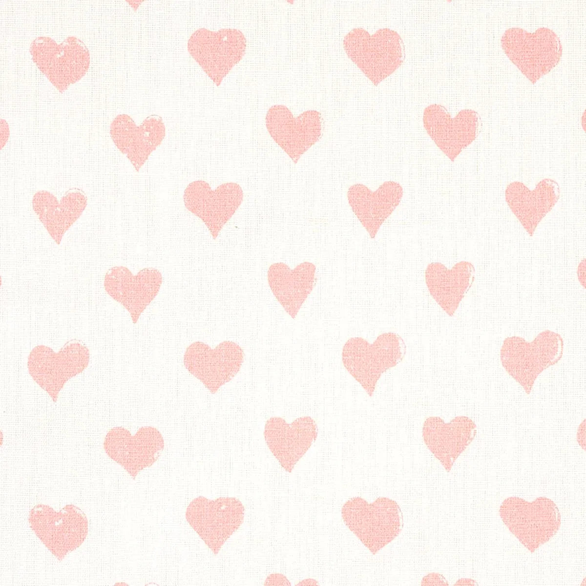 Schumacher 179590 Hearts Pink fabric swatch