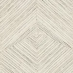 Schumacher 80031 Heceta Embroidery Natural fabric swatch