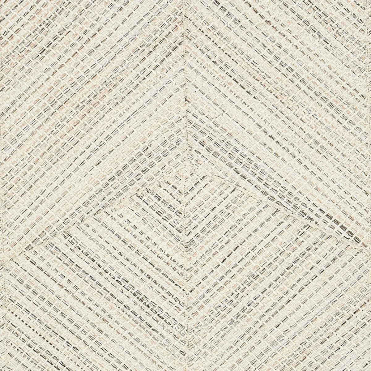Schumacher 80031 Heceta Embroidery Natural fabric swatch